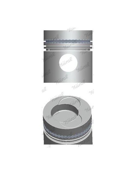 Piston cu Segmenti 97 mm MERCEDES-BENZ OM352, OM353, 3410300017, 3440302217, 3440371301, 3520303219, 3520305719, 3520308718, 352
