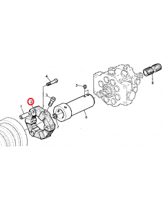 L41289, RE61441, Coupling, Hydraulic Pump, John Deere 2