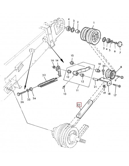 Z61164, HXE16927, 84007677, 0227395, 463.022.2F, 2HCx4635, John Deere
