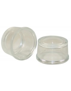 Glass Sediment Bowl, Filter Ø 25x93x50 mm