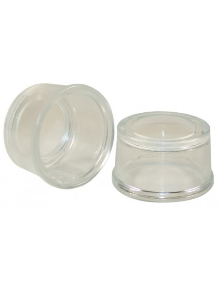 Glass Sediment Bowl, Filter Ø 25x93x50 mm
