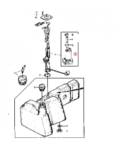Fuel Pump 12V John Deere AL113125, AL210056, AL226603, AL78405, AL81173, 1-33-155-070, 133155070 2
