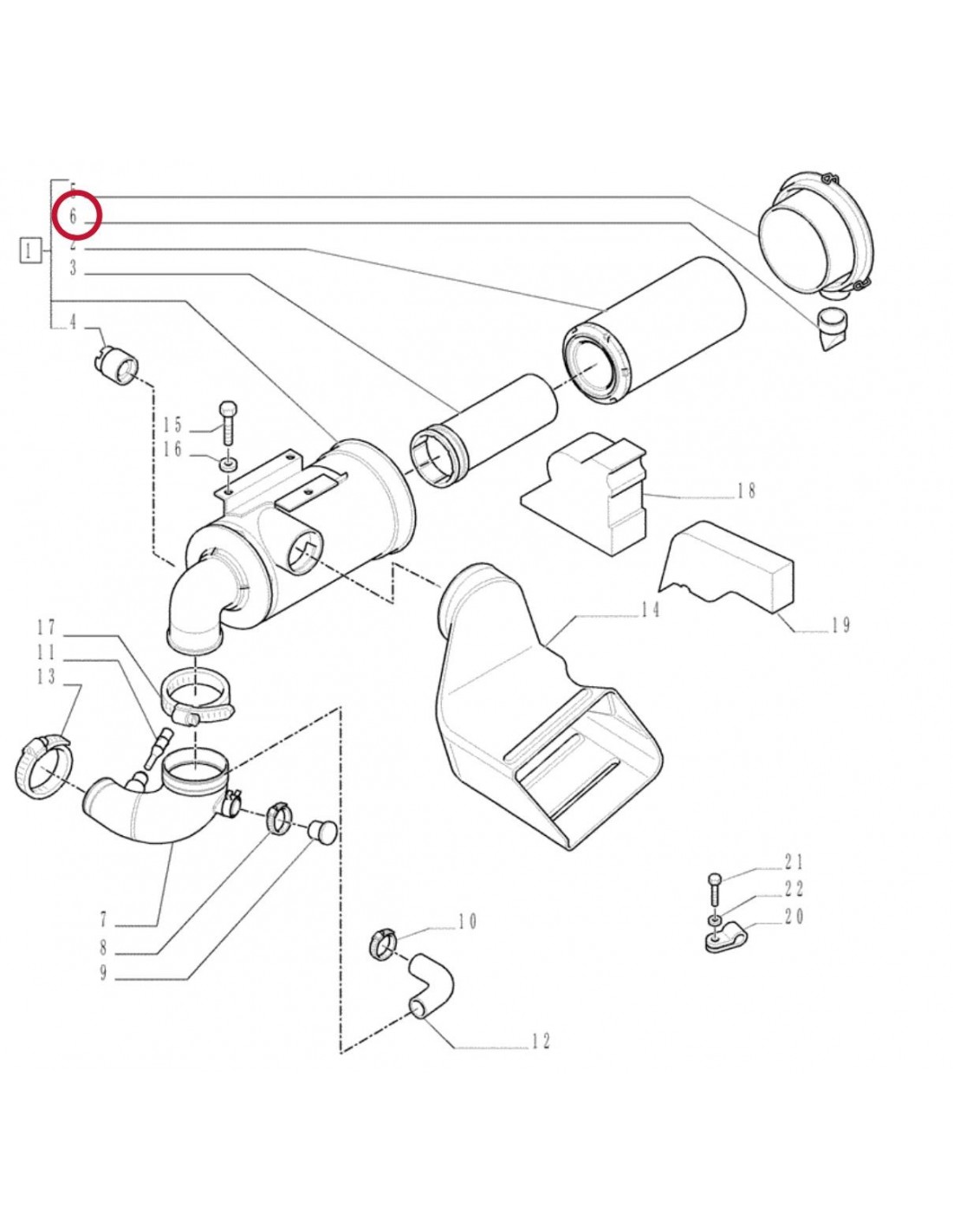 Control Valve, Air Intake Ø 47 mm A184597, 47132328, 9828721
