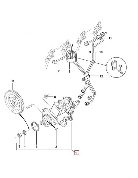 Pompa Injectie John Deere SE502015, RE519058, Stanadyne DB4429-5831, DB44295831