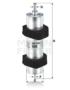 Filtru Combustibil Mann WK6003