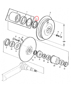 Simering Variator John Deere AH87141 2