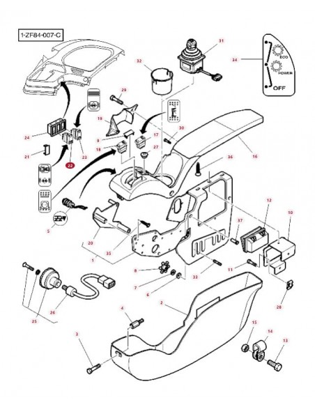 3785202M1, 3780077M2, 5105059, Massey Ferguson