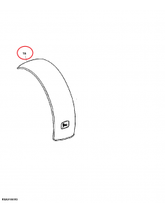 Fender John Deere R192450, R169739, R127774, RE54348