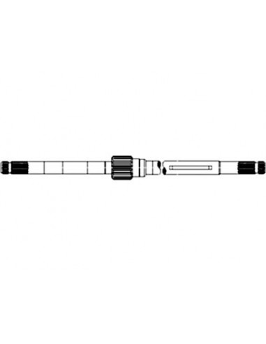 Shaft, Front Drive Elevator 2124 mm John Deere AH136873