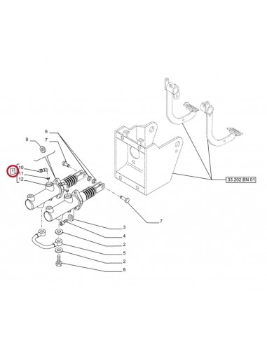 47125744, 87354681, 87398198, 87748264, 87748269, Case IH, New Holland, Steyr