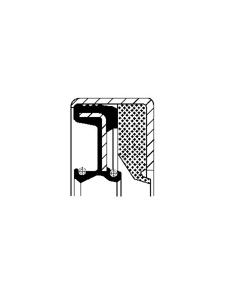 Simering Ø 55x82x16.5 mm Massey Ferguson 3428942M1 Simering Ø 55x82x16.5 mm Massey Ferguson 3428942M1
