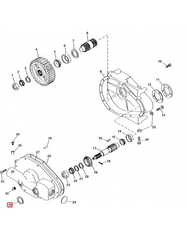 John Deere AT13161, AN32745, 842493800, SKF 17271 USA