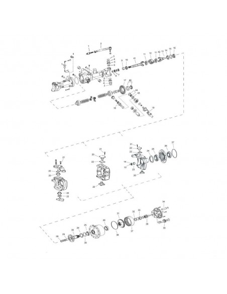 Cruce Cardanica 35x87 mm 1975562C1, AL38516, AL38517, RE23191, F281303022100, F281303022110, F281303022110 Cruce Cardanica 35x87 mm 1975562C1, AL38516, AL38517, RE23191, F281303022100, F281303022110, F281303022110