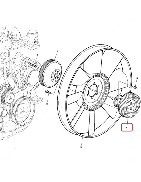 Vascocuplaj, Cupla Ventilator John Deere AL155874, AL167770, AL155873, AL167769