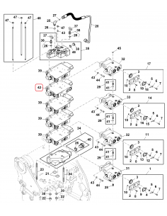 John Deere RE588380, RE563557, RE580525 2