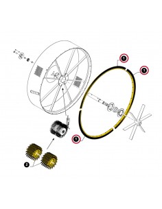 Brush, Revolving Dust Screen