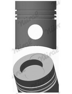 Piston Ø 115,5 mm (+0,5)  Mercedes-Benz A3600300417, A3600301117, A3600302717