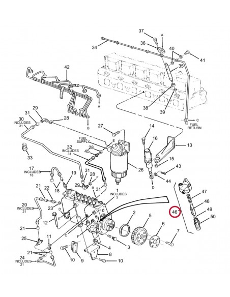 Pompa Combustibil 87800631, 0440008110, 0440008109, FP/KG24P218, FPKG24P218