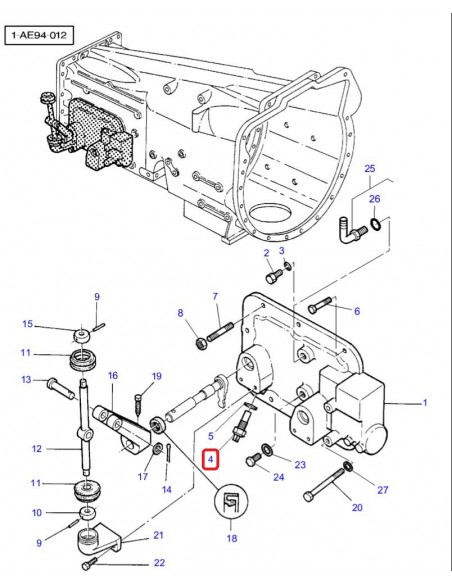 Senzor Cutie Viteza, 38 mm Massey Ferguson 3383546M1, 3792196M1, VF33835461 Senzor Cutie Viteza, 38 mm Massey Ferguson 3383546M1, 3792196M1, VF33835461