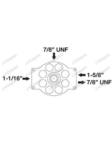 Pompa Hidraulica 40 Cm³ - 1'' 1/16 AR97872