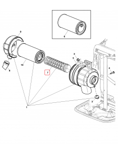 Filtru Aer Secundar AL174812,  F438200090050, H438200090110, 84187429, 000983009, 0009839009 2