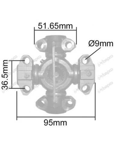 Cruce Cardanica 34x95 mm 25/6403-109
