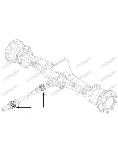 Cruce Cardanica 34x95 mm 25/6403-109