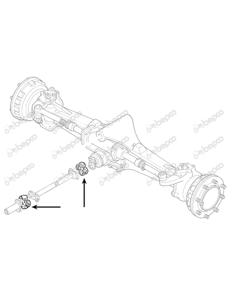 Cruce Cardanica 34x95 mm 25/6403-109