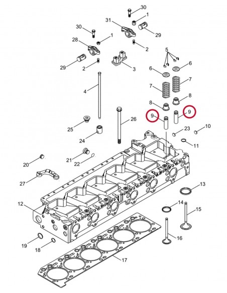 Cummins 3942645, 3948102, 4934063 Cummins 3942645, 3948102, 4934063