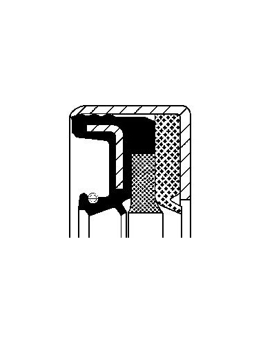 Seal Ø 45x65x15 mm 5105944, 510944, 5135990, 14034,  904/50009, 90450009