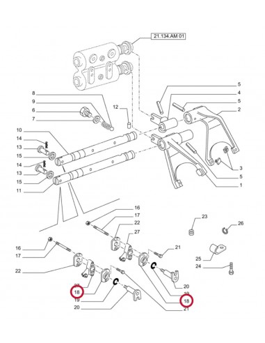 Case IH, New Holland 5178541, 5178334