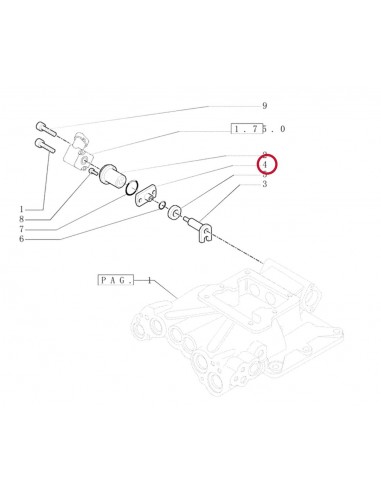 Case IH, New Holland 5178541, 5178334