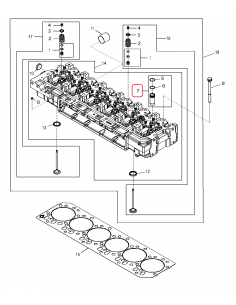 John Deere RE509297, RE517435, RE543935 2