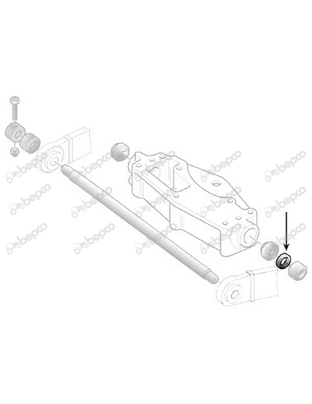 Simering 28x43x14.7 mm  5127037