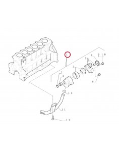 Pompa Ulei Motor 87802585, 81868538, 83999183, 84407348, E9NN6600BA, E9NN6600BB 2