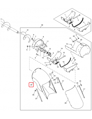 John Deere H208971, H178759