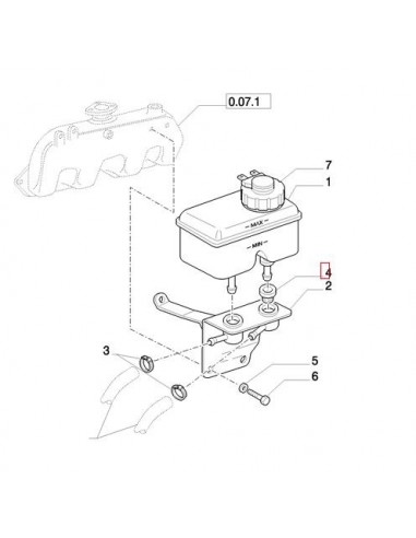 Garnitura 22.2x13 mm 5181447, 82021083, 9966201, 9970261