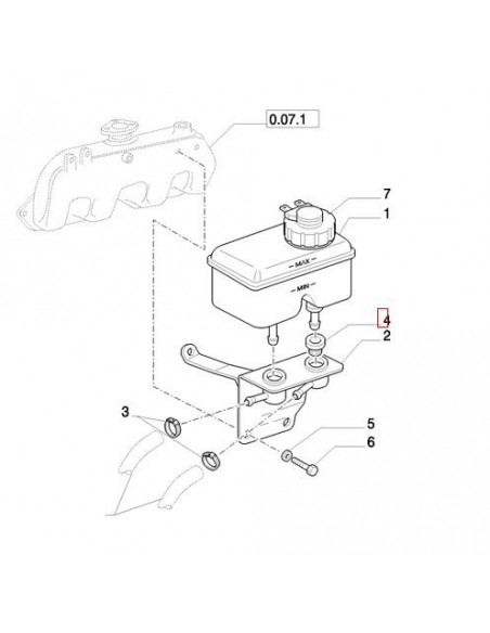 Garnitura 22.2x13 mm 5181447, 82021083, 9966201, 9970261