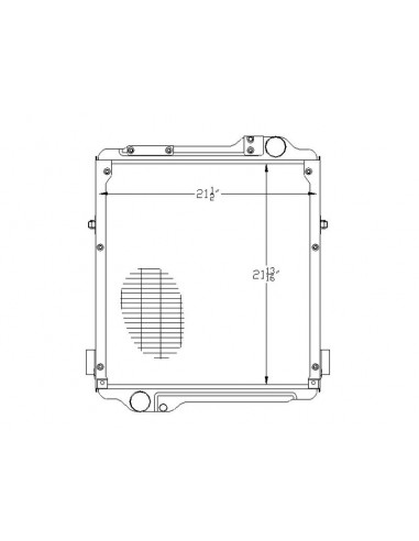 Radiator Racire Motor 3781116M1