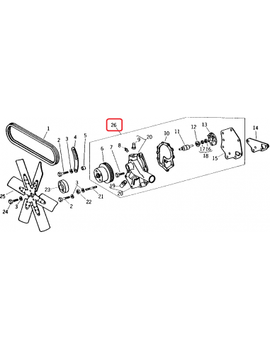 John Deere AR65965, R55971, TY6737