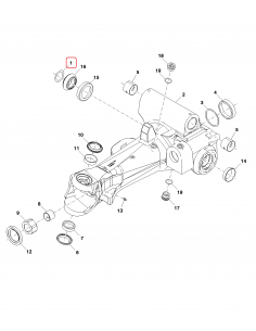 John Deere R222253, R134489 2