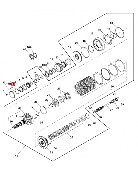 O-Ring John Deere R235968, F37010046