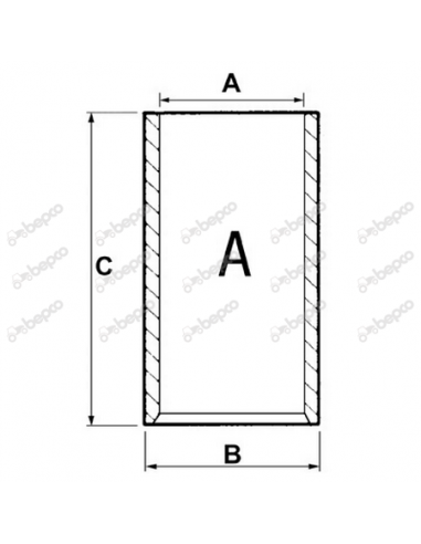 Camasa Motor Semifinisata Ø 111.76x116.97 mm - L208.53 mm (Fara Guler) 24/36-31K