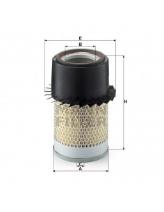 Filtru Aer Principal 264 mm Mann-Filter C16154