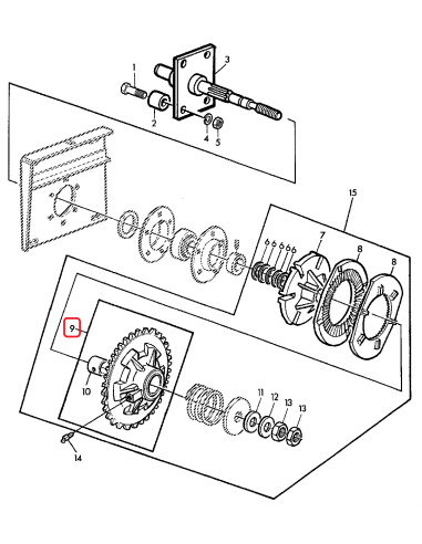 John Deere AZ41836, AZ40352, Z51590,