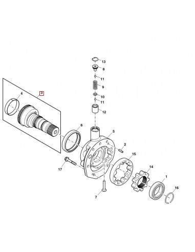 John Deere RE225879, R225373, R214121