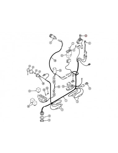 Switch, Three Point Hitch 7700019575, 1983203C1, 1983236C2, 198323943, 1983239C1, 1983239C3, 1983239C4, 1983239C5, 1983239C6, 19