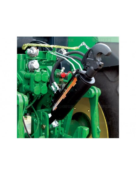Hydraulic Top Link Cat.3/3 Knuckle and Q.R CBM Hook, Cylinder Bore 90 mm, Min. Length 690 mm Hydraulic Top Link Cat.3/3 Knuckle and Q.R CBM Hook, Cylinder Bore 90 mm, Min. Length 690 mm