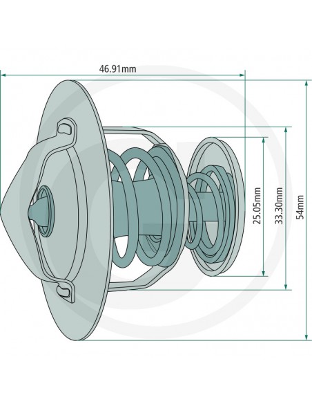 Termostat 79 °C 74717032 Termostat 79 °C 74717032