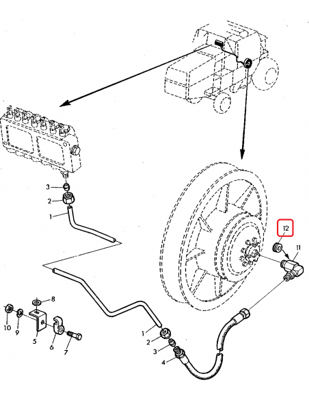 Simering Variator Ø 4x10x4 mm Claas 0002130600, 0006302110, 0006302111, 30211.1